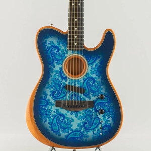 Fender �t�F���_�[ FSR American Acoustasonic Telecaster/Blue Paisley/Ebony Fingerboard