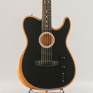 Fender �t�F���_�[ American Acoustasonic Telecaster/Black/Ebony Fingerboard