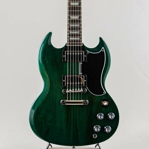 GIBSON Mu\ SG Standard '61 Stop Bar Translucent TealyS/N:218950244z