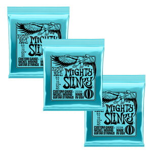 【正規品・3セット】 ERNIE BALL アーニーボール 2228 MIGHTY SLINKY エレキギター 弦 0085 - 040 《ゆうパケット便》