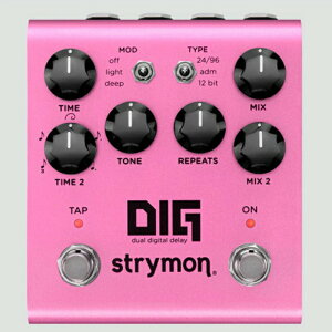 �G�t�F�N�^�[ �f�B���C �f�W�^�� Strymon �X�g���C���� DIG V2 �y���������z