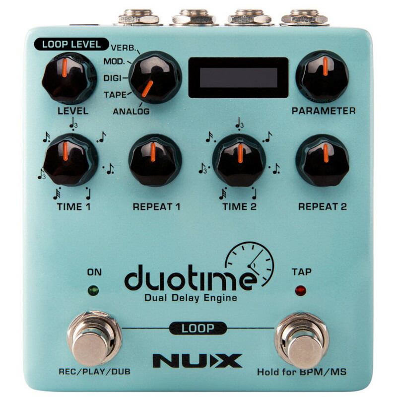 《在庫あり 即納可能》NUX ニューエックス Duotime (NDD-6) Dual Delay Engine デュアルディレイペダル｜三木楽器 店