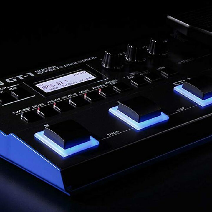 楽天市場】BOSS マルチエフェクター GT-1 + 純正アダプター + シールド 