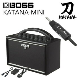 BOSS ボス KATANA-MINI カタナアンプミニ KTN-MINI ギターアンプ + ACアダプター + Bluetoothレシーバー BTC-1 セット 送料無料