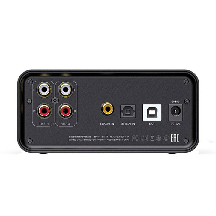 楽天市場】《ロゴ入りクロスプレゼント》 FIIO K7 ヘッドホンアンプ 
