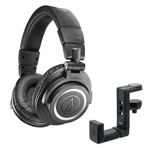 y݌ɂ [\zaudio-technica I[fBIeNjJ ATH-M50xBT2 CXwbhz + HPH300 wbhznK[st