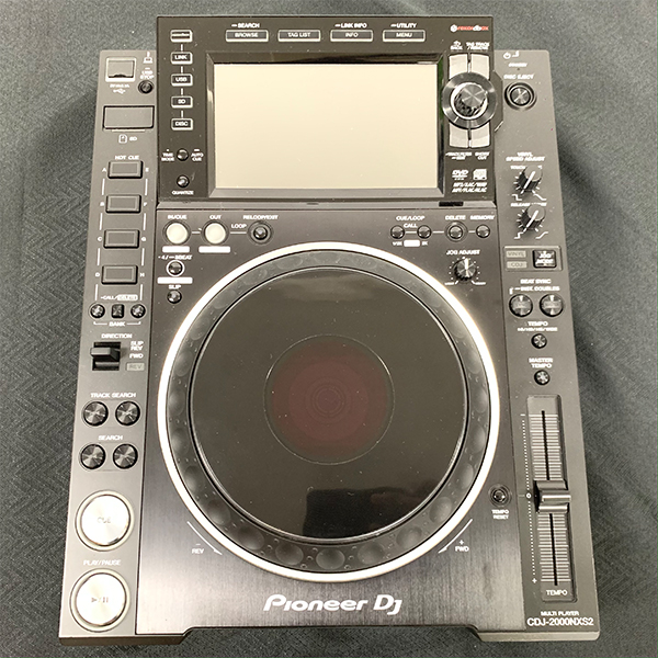 ハイレゾ対応 数量は多 プロフェッショナル 定番から日本未入荷 DJマルチプレーヤー 《店頭展示品》Pioneer DJ CDJ-2000NXS2 クラブ標準機器