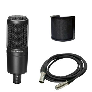 audio-technica RfT[}CN AT2020 + |bvK[h + XLRP[u(3m) Zbg