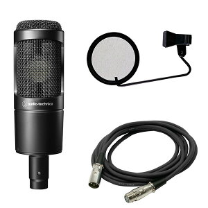 s݌ɂ [\t I[fBIeNjJ audio-technica RfT[}CN AT2035 + |bvK[h PO-5S + 3mP[u Zbg