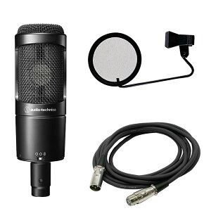 s݌ɂ [\t I[fBIeNjJ audio-technica RfT[}CN AT2050 + |bvK[h PO-5S + 3mP[u Zbg