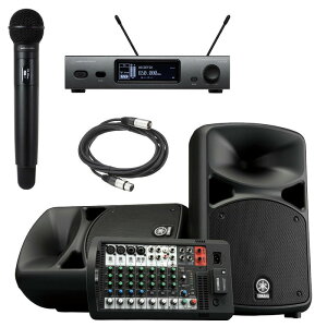 y1SET [\zYAMAHA y PAVXe STAGEPAS600BT + I[fBIeNjJ CXVXe ATW-3212/C510HH1 + 5m XLRP[u