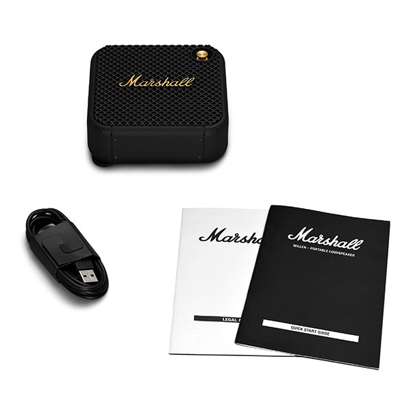 Marshall マーシャル Willen スピーカー (BLACK & BRASS) Bluetooth5.0対応 軽量700g 《国内正規品》 |  三木楽器 楽天市場店