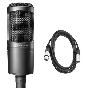 audio-technica I[fBI eNjJ AT2020 RfT[}CN + XLRP[u(3m)