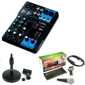 s݌ɂ [\tYAMAHA MG06 RpNg ~LT[ + PGA48XLR _Ci~bN }CN + AD11 X^h