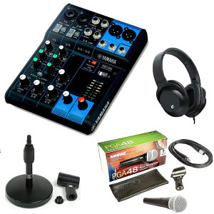 s݌ɂ [\tYAMAHA MG06 RpNg ~LT[ + PGA48XLR _Ci~bN }CN + AD11 X^h + KHP001 wbhz