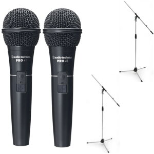 audio-technoca I[fBIeNjJ PRO41 x2 XCb`t }CN (XLRP[u p |[` }CNCz_[ t) + MS09C x2 u[}CNX^h