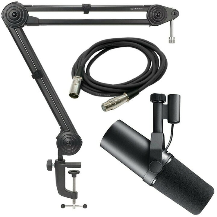 楽天市場】SHURE カーディオイド型 ダイナミック マイク SM7B + アーム 