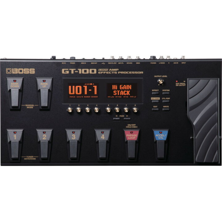 楽天市場】BOSS ボス GT-100 COSM Amp Effects Processor マルチ  