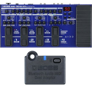 BOSS {X ME-90B Bass Multiple Effects + BT-DUAL Bluetooth Audio MIDI Dual Adaptor Zbg [}`EGtFN^[]