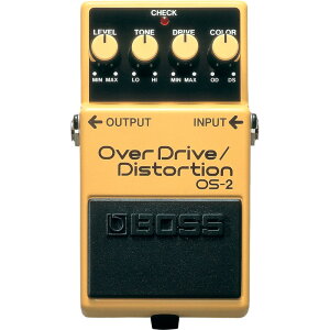 BOSS �{�X OS-2 OverDrive/Distortion �I�[�o�[�h���C�u/�f�B�X�g�[�V����