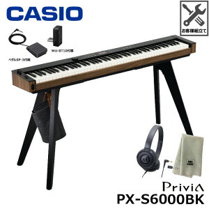 CASIO PX-S6000BKypX^h(CS-90P)AwbhtHAyNXZbgz JVI dqsAm Privia (vBA) ubN wy_Eʗĕtx