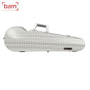 bam 《 限定デザイン 》 カブール ハイテック コンター CAB2002XLS グレー／シルバー バイオリンケース バム Cabourg …