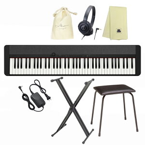 CASIO CT-S1-76BK yX^X^hA֎q(CB5)AwbhtH(ATH-S100)AВAyNXZbgz L[{[h ubN JVI 76 