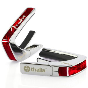 ^A J| tF_[ CZXhEf Thalia Capos J|^Xg / Fender Red Angel Wing w/White Spaghetti Logo Chrome 3tbgpbht