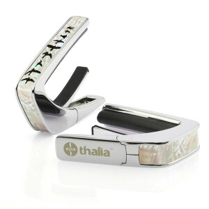 �^���A �J�| Thalia Capos DELUXE Series / BIRDS ON PEARL / Chrome �M�^�[ 12�C���`�t���b�g�p�b�h�t��