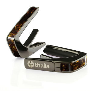 �^���A �J�| Thalia Capos Exotic Shell Series Kentucky Bourbon Abalone / Black Chrome �M�^�[ 12�C���`�t���b�g�p�b�h�t��