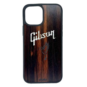 y؂FiPhone 12 Pro Max TCYz Thalia BLACK EBONY / GIBSON PEARL HUMMINGBIRD LOGO / iPhone caseyGibsonЃItBVCZXz^A