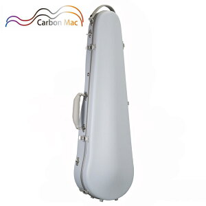 カーボンマック CFV-2S S-MBL-GL サテン ミルキーブルー/グレーライン バイオリンケース カーボンファイバー製 軽量 丈夫 ハードケース