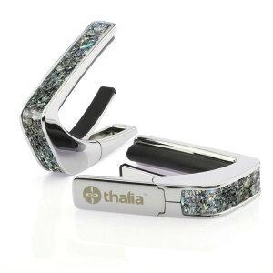 �^���A �J�| Thalia Capos Exotic Shell Series Paua Sparkle / Chrome �M�^�[ 12�C���`�t���b�g�p�b�h�t��