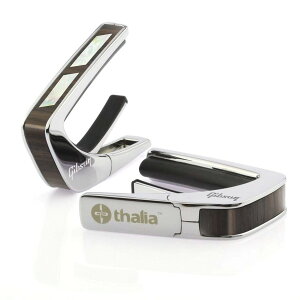 �^���A �J�| �M�u�\�� ���C�Z���X�h�E���f�� Thalia Capos / Gibson Split Parallelogram Indian Rosewood Chrome �M�^�[ 10/12�C���`�t���b�g�p�b�h�t��