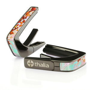 �^���A �J�| Thalia Capos LIMITED EDITION BC-AUTUMN PEARL / AUTUMN PEARL Black Chrome �M�^�[ 12�C���`�t���b�g�p�b�h�t��