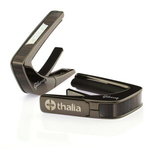 �^���A �J�| �M�u�\�� ���C�Z���X�h�E���f�� Thalia Capos �J�|�^�X�g / Gibson TRAPEZOID Indian Rosewood Black Chrome �M�^�[ 10/12�C���`�t���b�g�p�b�h�t��