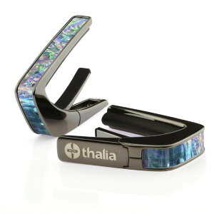 �^���A �J�| Thalia Capos Exotic Shell Series Prism Abalone / Black Chrome �M�^�[ 12�C���`�t���b�g�p�b�h�t��