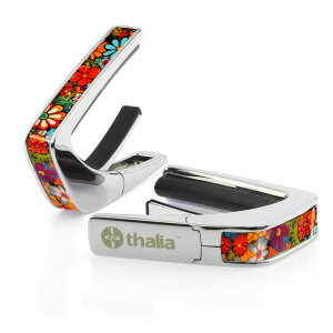 �^���A �J�| Thalia Capos LIMITED EDITION / Flower Child Chrome �M�^�[ 12�C���`�t���b�g�p�b�h�t��