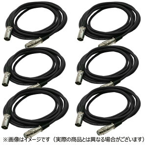 【キャノンマイクケーブル 3m / 5mセット】XLR ケーブル キャノン (XLR-XLR) 各3本セット
