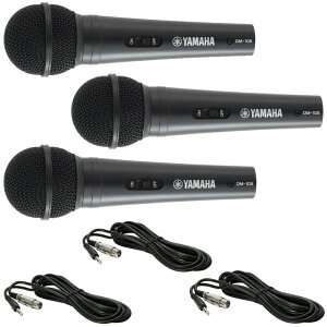 YAMAHA ���}�n DM-105 ON/OFF�X�C�b�` 5m�}�C�N�P�[�u���t �_�C�i�~�b�N�}�C�N 3�{�Z�b�g