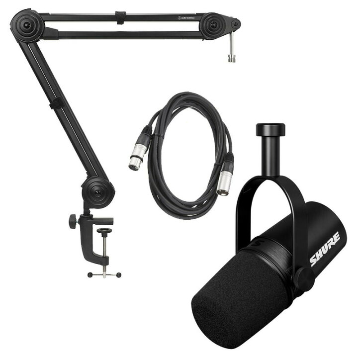 楽天市場】SHURE ポッドキャスト マイクロホン XLR接続 MV7X-J 《国内 