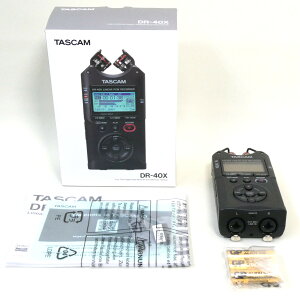 sAEgbgitTASCAM ^XJ DR-40X 4gbN fW^ I[fBI R[_[ / USB I[fBI C^[tF[X yz