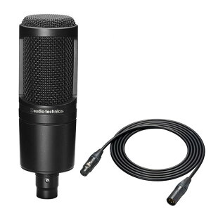 �y�݌ɂ��� ���[�\�z audio-technica �I�[�f�B�I�e�N�j�J �R���f���T�[�}�C�N AT2020 + BX9a/3.0 3.0m XLR-XLR�P�[�u��