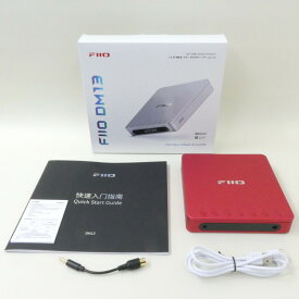《アウトレット品》FIIO ポータブル CDプレーヤー DM13BT レッド (FIO-DM13BT-R)