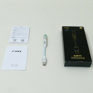 �s�A�E�g���b�g�i�t FIIO USB DAC���� �w�b�h�z���A���v KA11 Type-C �V���o�[ (FIO-KA11TC-S) �y�X�p�P�b�g�� �|�X�g���� ���Ԏw��s�z