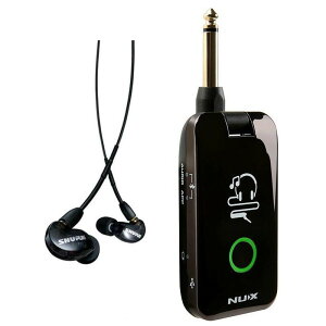 NUX �j���[�G�b�N�X Mighty Plug MP-2 + SHURE SE215-K-A (�u���b�N) �J�i���^ ���Չ��� �C���z��