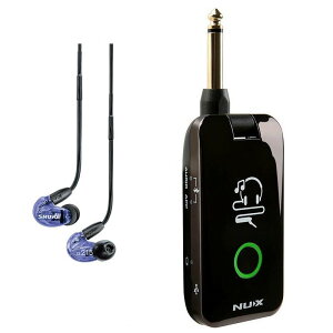 NUX �j���[�G�b�N�X Mighty Plug MP-2 + SHURE SE215SPE-PL-A (�p�[�v��) �J�i���^ ���Չ��� �C���z��