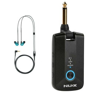 �s�݌ɂ��� ���[�\�t NUX �j���[�G�b�N�X Mighty Plug Pro MP-3 + SHURE SE215SPE-A (�u���[) �J�i���^ ���Չ��� �C���z��