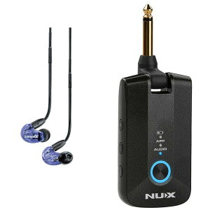 �s�݌ɂ��� ���[�\�t NUX �j���[�G�b�N�X Mighty Plug Pro MP-3 + SHURE SE215SPE-PL-A (�p�[�v��) �J�i���^ ���Չ��� �C���z��