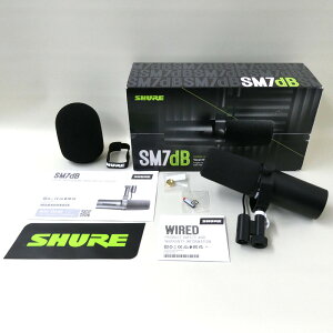 �s�A�E�g���b�g�i�t�_�C�i�~�b�N �}�C�N �J�[�f�B�I�C�h�^ SHURE SM7dB�s�������K�i 2�N�ۏ؁t